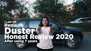 Renault Duster Car Honest Review 2020  After using 7 years [upl. by Anirok]