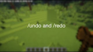 Basic Worldedit Tutorial Command Undo And Redo [upl. by Atikel]