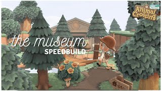 The Museum Speedbuild 🌱  Animal Crossing New Horizons [upl. by Nos965]