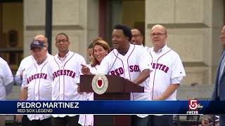 Worcester holds welcome home celebration for minor league team [upl. by Ayama]