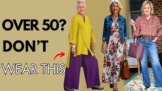 Over 50 amp 60 Fashion Items You Should Stop Wearing Once You Hit 50 [upl. by Lapides]