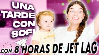 VLOG CON UN JET LAG DE 8 HORAS PASAMOS UNA TARDE CON SOFÍA ESTOY AGOTADA 😿 BonbonReich [upl. by Aihtnic566]