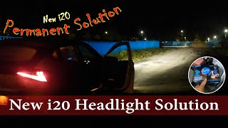 New i20 Headlight Modification  Real Life Review  New i20 Headlight Solution  New i20 Magna 2022 [upl. by Honig]