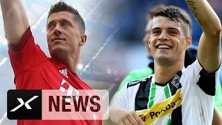 Granit Xhakas Absage und Louis van Gaal flirtet mit Robert Lewandowski  TransferNews [upl. by Aseela]