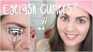 HOW TO USE AN EYELASH CURLER  Beauty Bit [upl. by Enawd221]