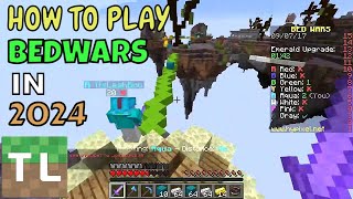 How to Play BEDWARS in Tlauncher Minecraft 2024  Multiplayer server for tl bedwars like Hypixel [upl. by Williams]