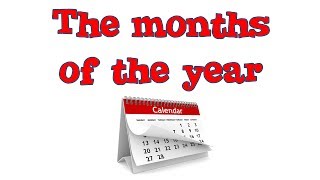 The Months of The Year [upl. by Razatlab]