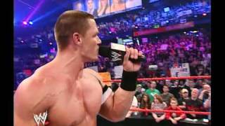 RAW John Cena after Wrestlemania 22 [upl. by Leira417]