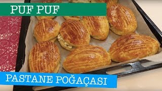 PUF PUF PASTAHANE POĞAÇASI TARİFİÖZLEM ÖZTÜRKSÜTLÜ MUTFAK [upl. by Proudman]