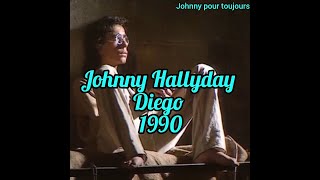 Johnny Hallyday Diego libre dans sa tête 1990 clip non officielmontage Vidéo [upl. by Ysac]