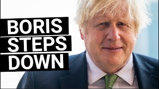 Boris Johnson steps down What will he do next [upl. by Leamhsi392]