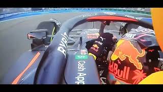 Max Verstappen Overtakes Charles Leclerc 2022 Miami Grand Prix [upl. by Whatley]