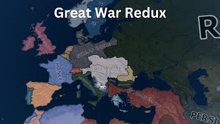 Great War Redux WW1 Timelapse  HOI4 Timelapse [upl. by Siduhey244]