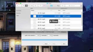 Split MP3 into Multiple Pieces by Time Free on Mac [upl. by Arres898]