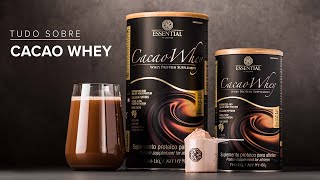 TUDO SOBRE CACAO WHEY  ESSENTIAL NUTRITION [upl. by Gaulin]