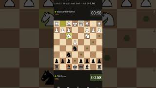 Opponent blundered the queen and immediately resigned [upl. by Emie]