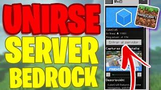 ✅COMO UNIRSE A UN SERVIDOR💎 EN MINECRAFT BEDROCK  😊COMO JUGAR MINECRAFT MULTIJUGADOR [upl. by Eibur]