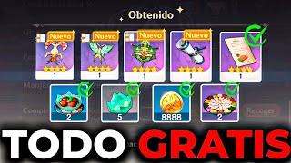 PREMIOS EXLUSIVOS GRATIS CODIGO Y  1000 PROTOGEMAS PARA TODOS LOS JUGADORES DE GENSHIN IMPACT 44 [upl. by Licastro231]