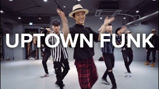 Uptown Funk  Mark Ronson ft Bruno Mars  Junsun Yoo Choreography [upl. by Kalvn]