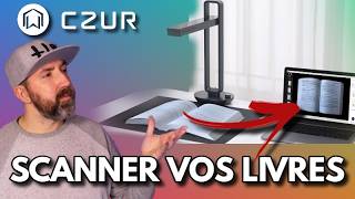 Test complet du CZUR Aura Pro  Le scanner de livres révolutionnaire [upl. by Yukio]