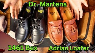 Dr Martens 1461 Bex Vs Dr Martens Adrian Loafers [upl. by Auqcinahs]