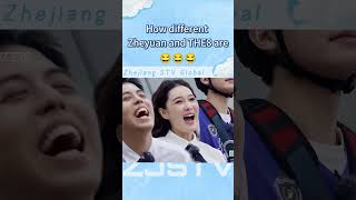 The reaction of Chen Zheyuan and THE8 are so different😂 [upl. by Enileve967]