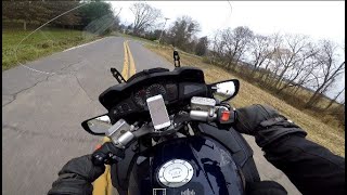 How does the Honda St1300 handle twisty roads [upl. by Ifen441]