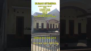 DIJUAL RUMAH MURAH DALAM KAMPUNG LOKASI PALBAPANG KOTA BANTUL YOGYAKARTA HARGA Rp 350 JUTA NEGO [upl. by Tsirc]