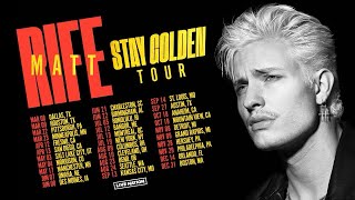 MATT RIFE “STAY GOLDEN” TOUR PROMO [upl. by Keefer]