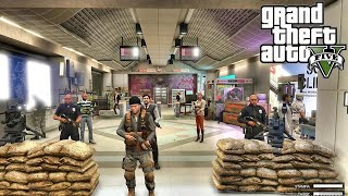 GTA 5  MICHAEL SAVING LOS SANTOS FROM ZOMBIES  DAY 2 [upl. by Nevaed]