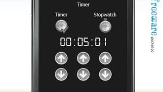 TouchWatch2 Stopwatch and Countdown Timer app for Windows phones [upl. by Thorley]