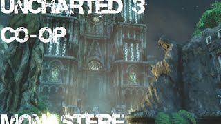 SPEEDRUN  UNCHARTED 3  Monastère WR 3 JOUEURS [upl. by Nyliac]