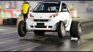 9 SEC SMART CAR WORLDS FASTEST SMART CAR SETS NEW RECORD RT66 JOILET [upl. by Iphagenia]