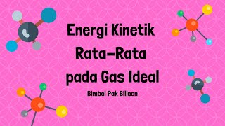 Energi Kinetik Rata Rata pada Gas Ideal [upl. by Yllime]