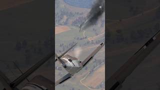 quotJust a littleMorequot A Bf109 GTrop manages to shoot off the wing of an Allied aircraft [upl. by Nnyleak160]