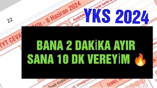 BANA 247 DAKİKA AYIR SANA 10 DAKİKA VERECEĞİM YKS 2024 TAYFA yks2024 2024yks [upl. by Frida]