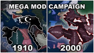 HOI4 Ottoman Empire Mega Mod Campaign 19102004 Great War Redux Kaiserreich Novum Vexillum [upl. by Asihtal]