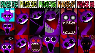 Phase 1 VS Phase 2 VS Phase 3 VS Phase 4 VS Phase 7 VS Phase 8 VS Phase 9 amp 10 🔴 Incredibox Sprunki [upl. by Enymsaj]