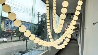 Pearl Necklace Chandeliersamulighting [upl. by Eutnoj]