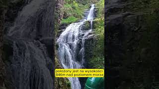 WODOSPAD KAMIEŃCZYKA SZKLARSKA PORĘBA shorts shortvideo waterfall [upl. by Dauf]