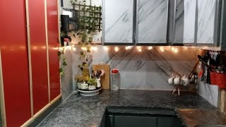 kitchen makeover l kitchen makeover diy l small kitchen renovation ideas [upl. by Enrak]