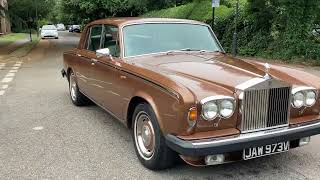 1980 ROLLS ROYCE SILVER SHADOW 2 WASHWIPE IN NUTMEG WITH BEIGE LEATHER FULL HISTORY ULEZ COMPLIANT [upl. by Lenroc]