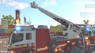 Emergency Call 112 Fire Fighting Simulation  FDNY Ladder 4K [upl. by Fredelia]