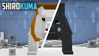 As the Gods Will in Minecraft PE Shirokuma Game Polar Bear Squid Game 20 [upl. by Yrogerg]