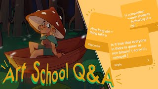 20 QUESTIONS about ART SCHOOL  QampA with a SHERIDAN ANIMATION STUDENT and portfolio advice [upl. by Kress]