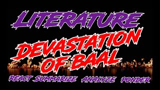 Audiobook The Devastation of Baal [upl. by Cinimod]