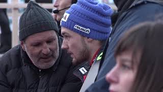 Emotionen beim Slalomrennen in Wengen [upl. by Tteve415]