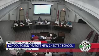 Rutherford County school board rejects new charter school [upl. by Chloras355]