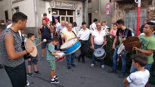 Tamburi e Grancassa Festa San Bartolomeo 2017 Giffone RC [upl. by Helena860]