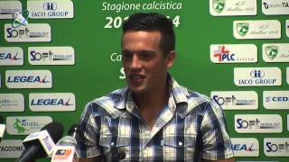 Calcio Avellino  Presentazione Mathias Nicolas Abero [upl. by Ennovi6]